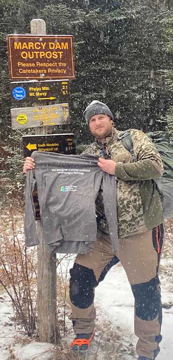 AF cropped Adam Faatz while hiking