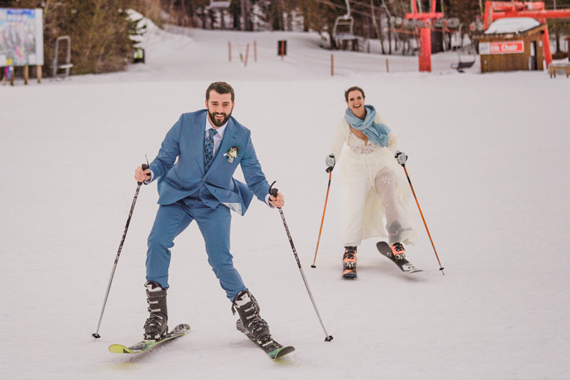 dr-gillian-goobie-skiing-with-husband-in-wedding-attire