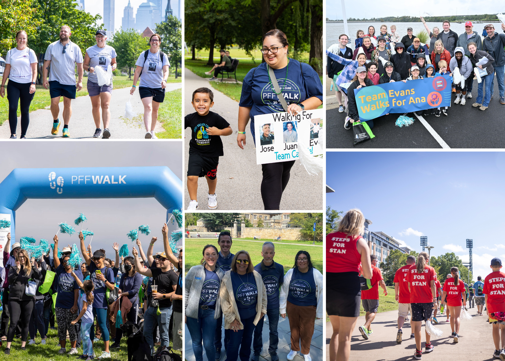 Images from the PFF Walks