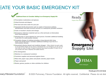 Emergency Kit Checklist